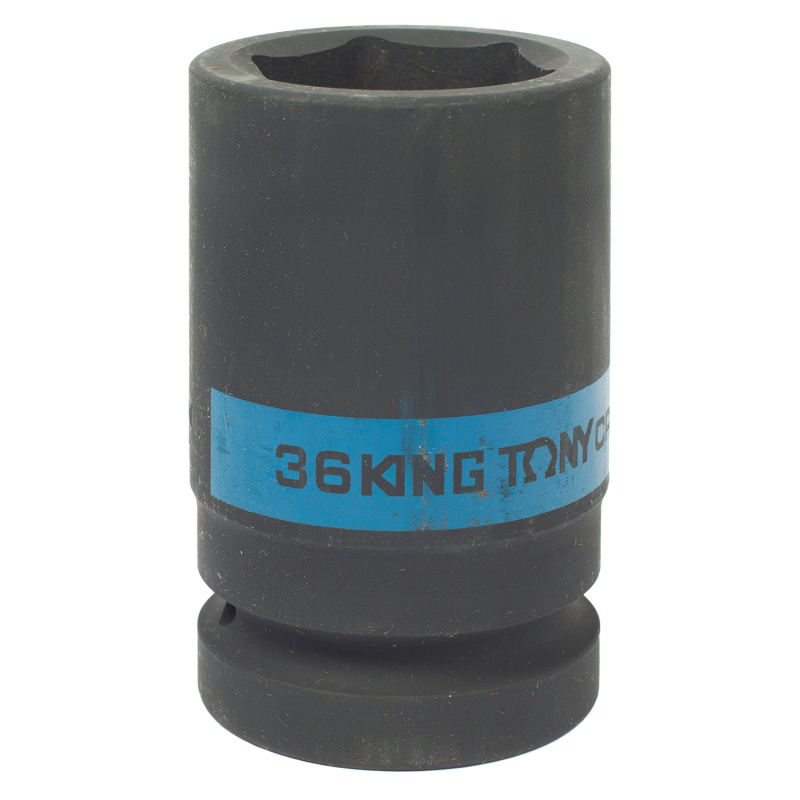 KINGTONY Головка торцевая ударная глубокая 6гр., 36мм, 1"  843536M