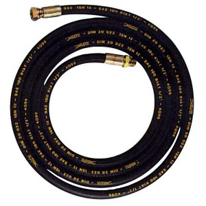 Шланг для пневмонагнетателя 2м, резьбовое соединение:   М-F 1/4" APAC 1785.2