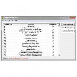 Программное обеспечение Developer Tool v0.5 программирование параметров Volvo / Mack / Reanault / UD