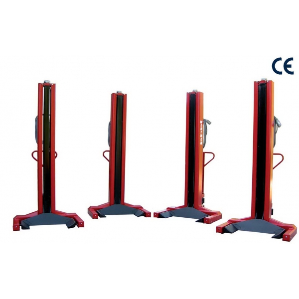 Колонны подкатные  электромеханические  г/п 60 т. (6 х 10 т) Werther LTW100 6C+6