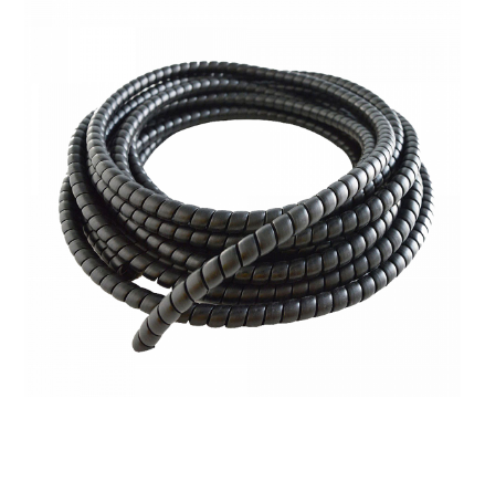 Пластиковая спиральная защита для шланга высокого длавления, диаметр 16мм (черная) SH-0480