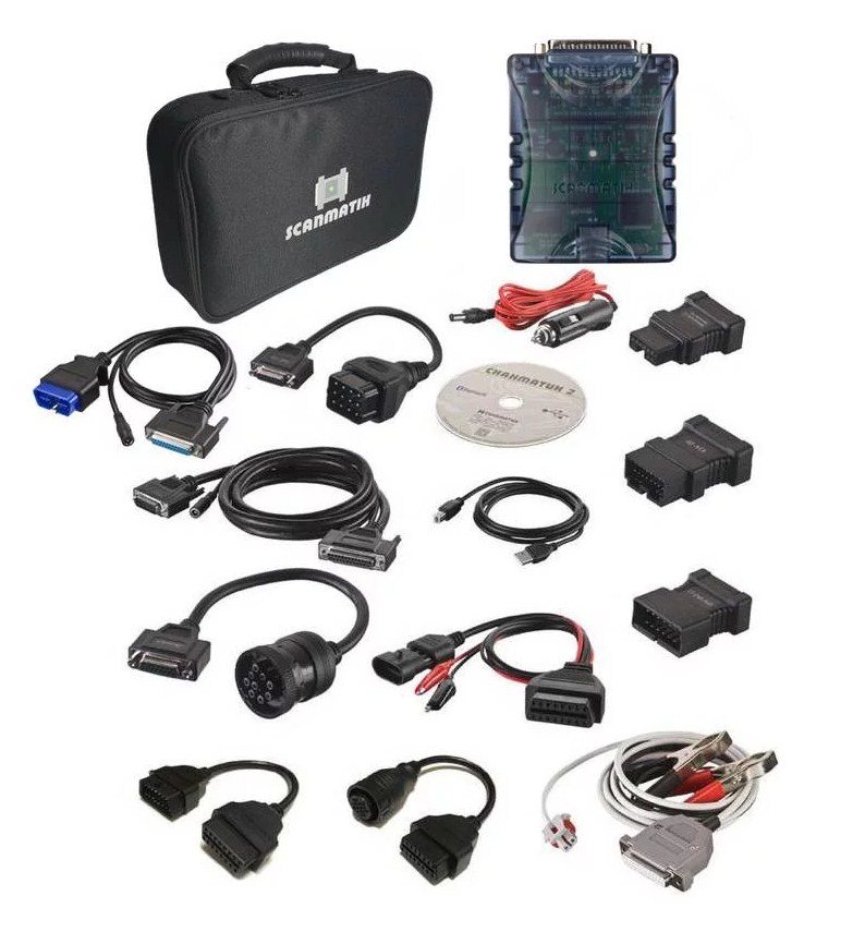 Профессиональный мультимарочный автосканер Сканматик 3 максимальный комплект