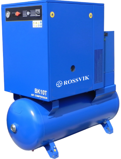 Компрессор винтовой ROSSVIK 380В/7,5кВт ВК10Т-10-270Д