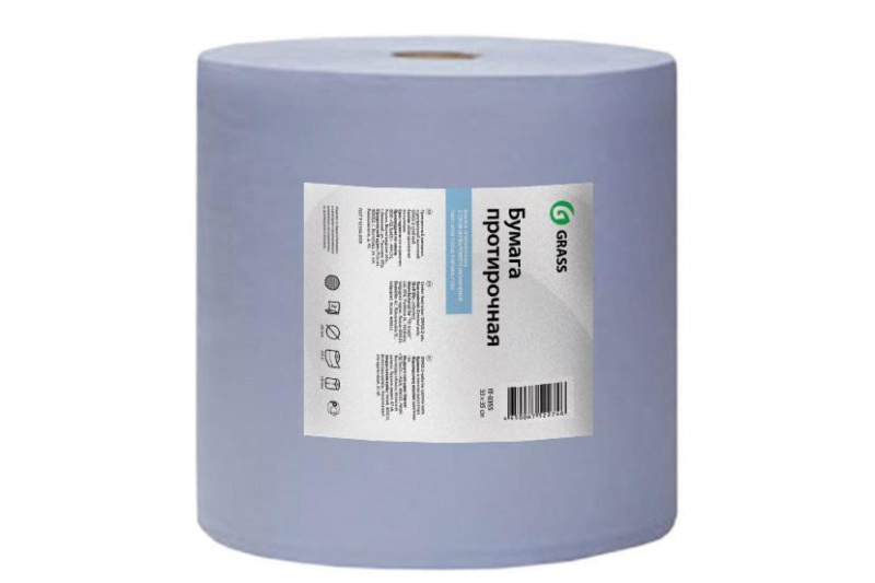 Бумага протирочная GraSS 2сл., 1000 отрывов 33х35 см IT-0355