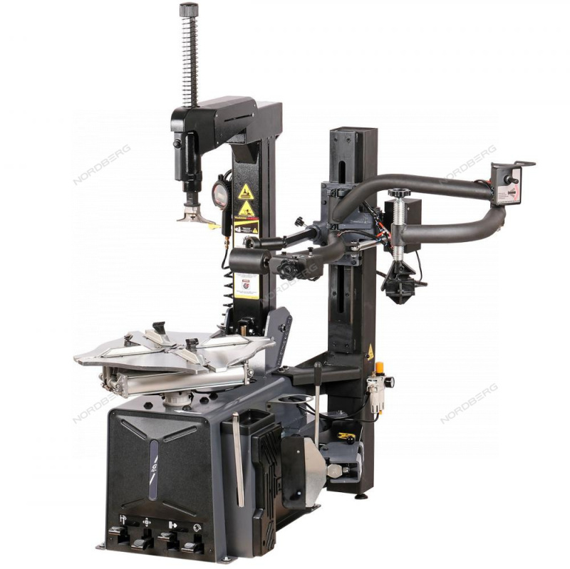 Станок шиномонтажный автомат, двускоростной, 380 В, серый + "Третья рука" NORDBERG 4644N_380_2