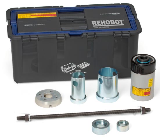 Гидравлический выпрессовщик втулок, стаканов, сайлентблоков для коммерческого транспорта EBH26 46957