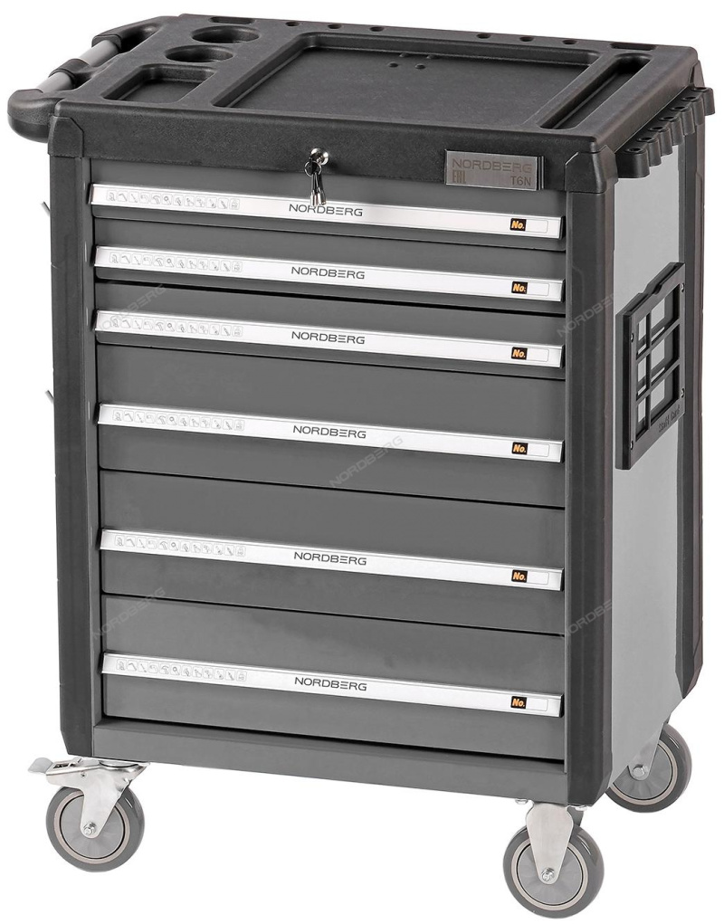 Тележка инструментальная профессиональная (серая) T6N(G) NORDBERG