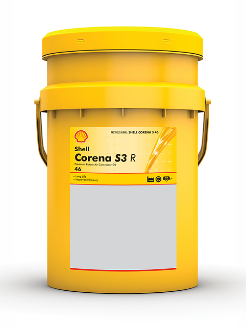 Масло для винтового компрессора Shell Corena S3 R46