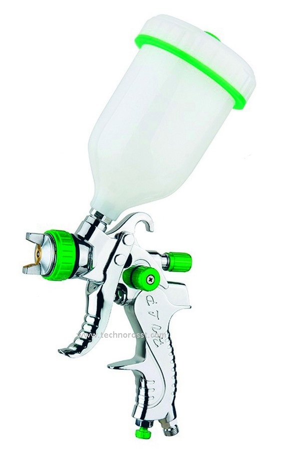 Краскопульт с верхним баком, сопло 1,7 мм, в кейсе NORDBERG NP7117 HVLP