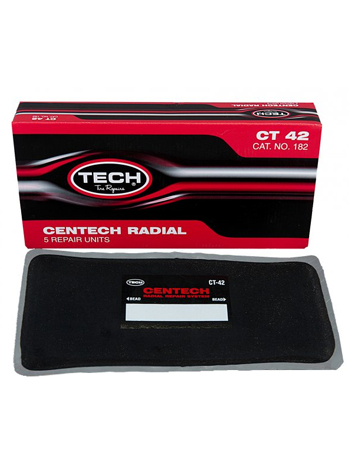 Заплата корд.125х250мм Tech CТ-42 182BK