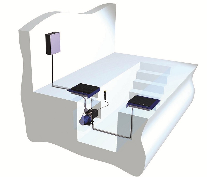 Люфт-детектор, нагрузка на ось автомобиля до 16 т ДГ015