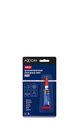 Цианоакрилатный секундный клей гель 3 г AXIOM AB032