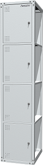 Шкаф раздевальный односекционный серии "PROFI"  03.414/D-7035